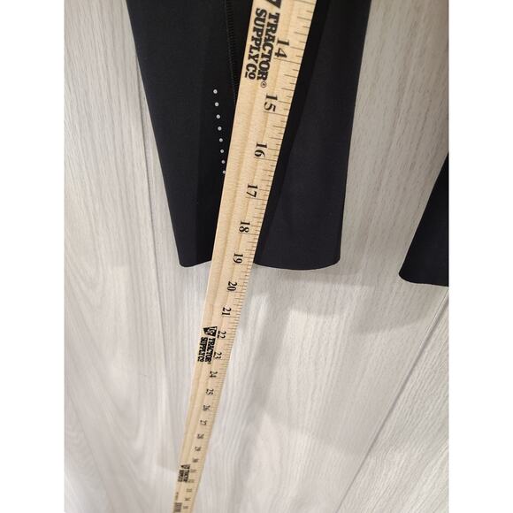 Lululemon Cropped Fast Free Leggings Black Athletic Workout Biker Sport - Picture 5 of 6